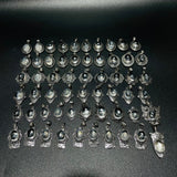 58 Pieces High Grade Blue Angel Feather Quartz Pendant -Wholesale Crystals