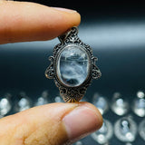 58 Pieces High Grade Blue Angel Feather Quartz Pendant -Wholesale Crystals