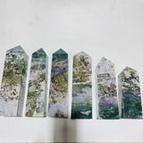 6 Pieces Ocean Jasper Tower Points -Wholesale Crystals
