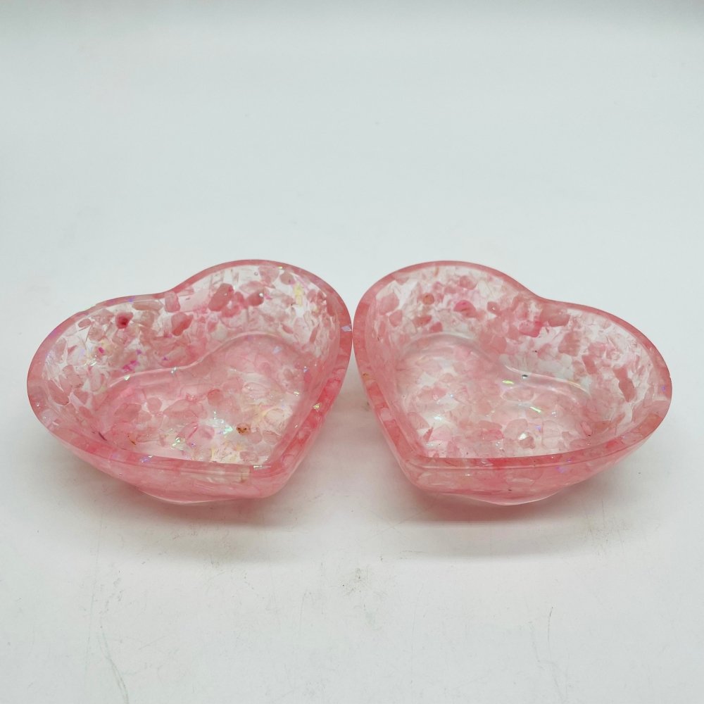 6 Types Resin Amethyst&Garnet Malachite Chips Gravel Heart Bowl Wholesale -Wholesale Crystals