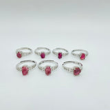 Beautiful Raw Red Tourmaline Gemstone Ring Wholesale -Wholesale Crystals