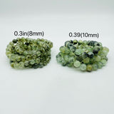 Green Prehnite Mixed Green Tourmaline Bracelet Wholesale -Wholesale Crystals