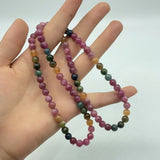 High Quality 3-Loop Coloful Tourmaline Bracelet(HGUB15) -Wholesale Crystals