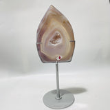 7 Pieces Large Geode Agate Arrow Head With Stand - Wholesale Crystals