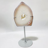 7 Pieces Large Geode Agate Arrow Head With Stand - Wholesale Crystals