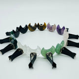 7 Types Crystal Car Air Vent Clips Moon Crystal Wholesale Car Accessories -Wholesale Crystals