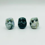 7 Types Voodoo Doll Carving Wholesale Moss Agate Howlite Obsidian -Wholesale Crystals