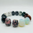 7 Types Voodoo Doll Carving Wholesale Moss Agate Howlite Obsidian -Wholesale Crystals