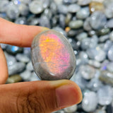 7.77kg(17lbs) Small Purple Blue Labradorite Palm -Wholesale Crystals