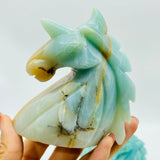 8 Pieces Caribbean Calcite Unicorn Carving -Wholesale Crystals