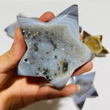8 Pieces Druzy Agate Geode Star -Wholesale Crystals