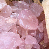 Raw Rose Quartz Crystal Rough -Wholesale Crystals