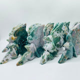 9 Pieces Beautiful Ocean Jasper Butterfly Fairy Carving -Wholesale Crystals