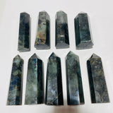 9 Pieces Large Labradorite Tower Point Clearance -Wholesale Crystals