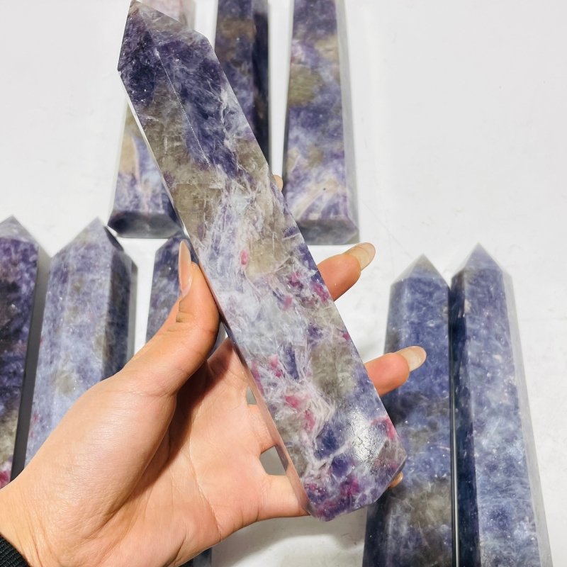 9 Pieces Large Unicorn Stone Tower -Wholesale Crystals
