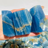 90 Pieces High Quality Blue Onyx Stone Free Form - Wholesale Crystals