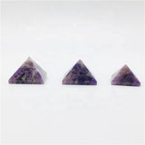 amethyst chevron pyramids -Wholesale Crystals