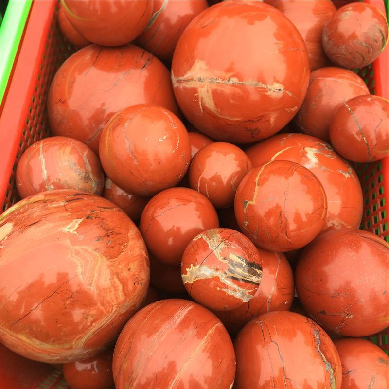 Red Jasper big Ball - crystalswholesale