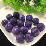 Gem Grade Charoite Spheres 0.6in(1.5cm) -Wholesale Crystals