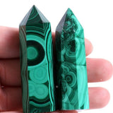 Malachite points -Wholesale Crystals