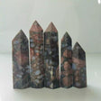 Que Sera Stone Point Crystal Tower 2-3.6in -Wholesale Crystals