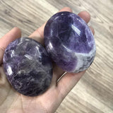 amethyst chevron palm tumbled -Wholesale Crystals