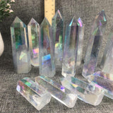 Aura clear quartz point -Wholesale Crystals