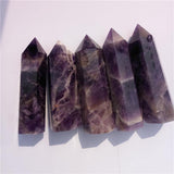 amethyst chevron tower -Wholesale Crystals