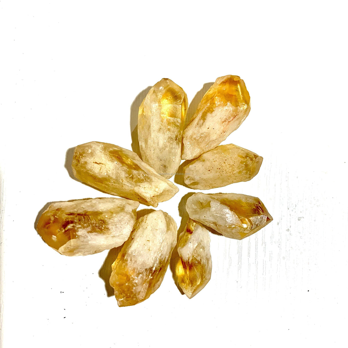 Heat treatment Raw Citrine -Wholesale Crystals