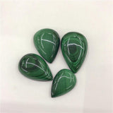 Polished Malachite Teardrop For Jewelry -Wholesale Crystals