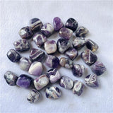 polished amethyst chevron tumbled stones -Wholesale Crystals
