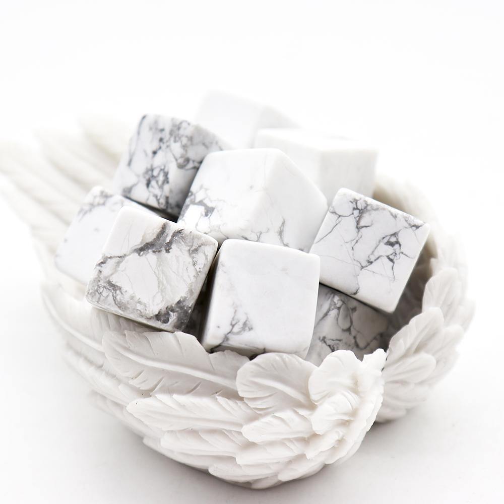 howlite cube -Wholesale Crystals
