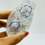 A74 Polished Clear Enhydro Quartz Fast Moving Bubbles -Wholesale Crystals
