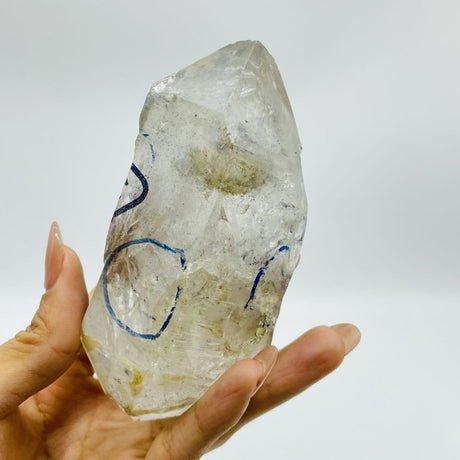 A75 Enhydro Crystal Double Point With Many Bubbles -Wholesale Crystals