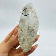 A78 Polished Enhydro Crystal Clear Quartz -Wholesale Crystals