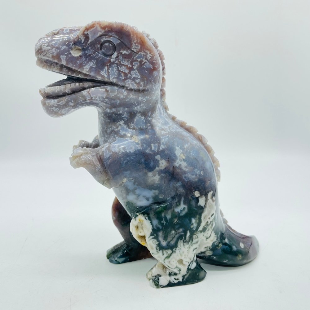 Large Ocean Jasper Tyrannosaurus Rex Dinosaur Carving -Wholesale Crystals