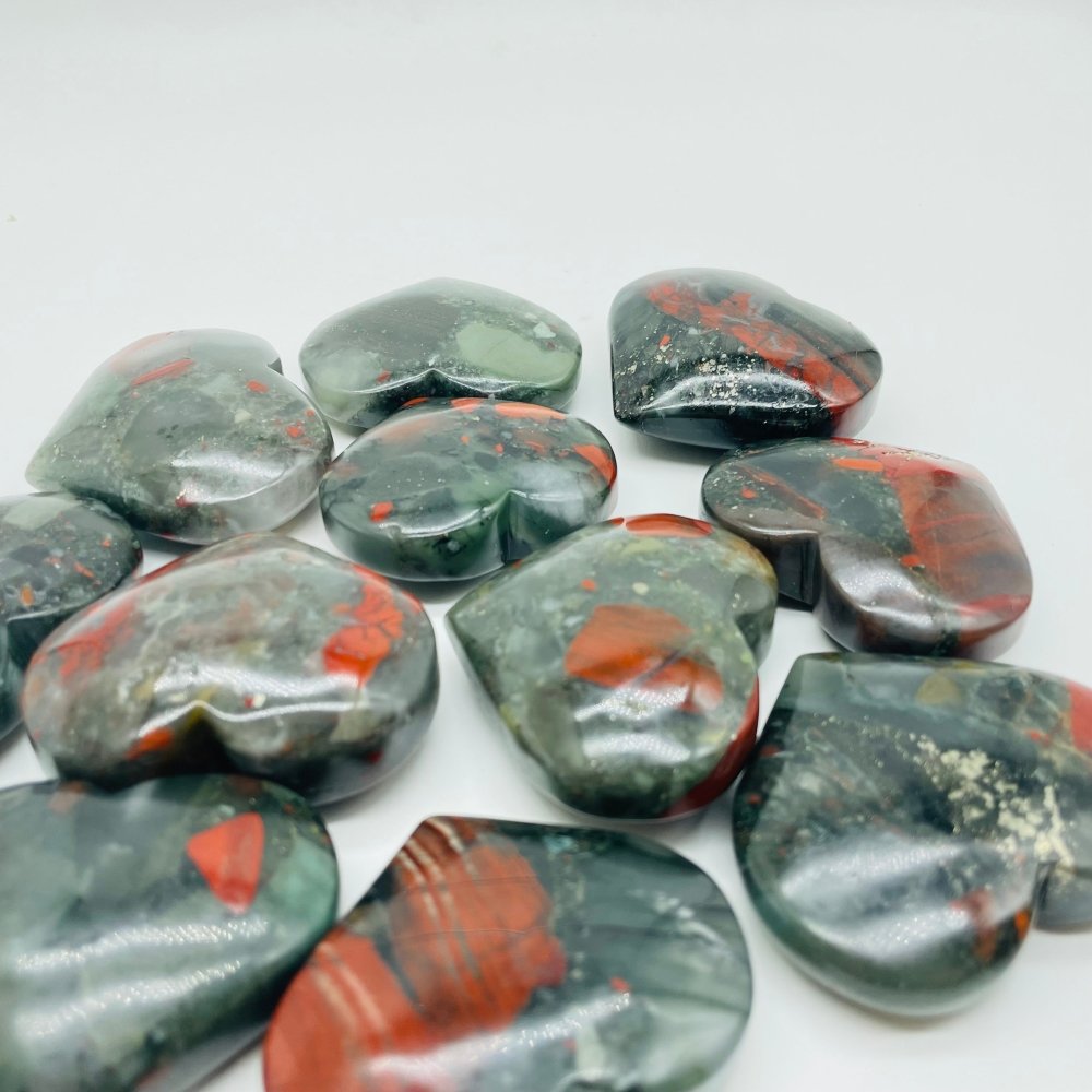 Africa Blood Stone Heart Crystal Wholesale -Wholesale Crystals