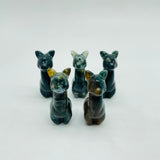 Alpaca Carving Wholesale Ocean Jasper Moss Agate -Wholesale Crystals