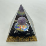 Amethyst Obsidian Orgone Pyramid Wholesale -Wholesale Crystals