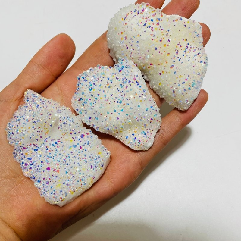 Angel Aura Spirit Quartz Crystal Cluster -Wholesale Crystals