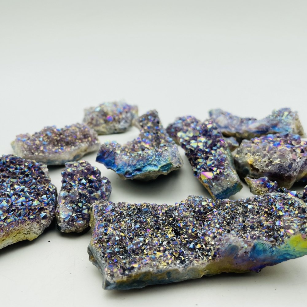 Aura Amethyst Chips Gravel Wholesale -Wholesale Crystals