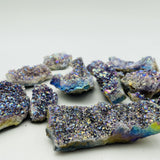Aura Amethyst Chips Gravel Wholesale -Wholesale Crystals