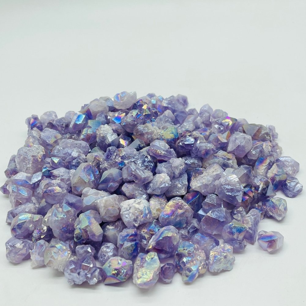 Aura Mini Amethyst Cluster Crystals Wholesale -Wholesale Crystals