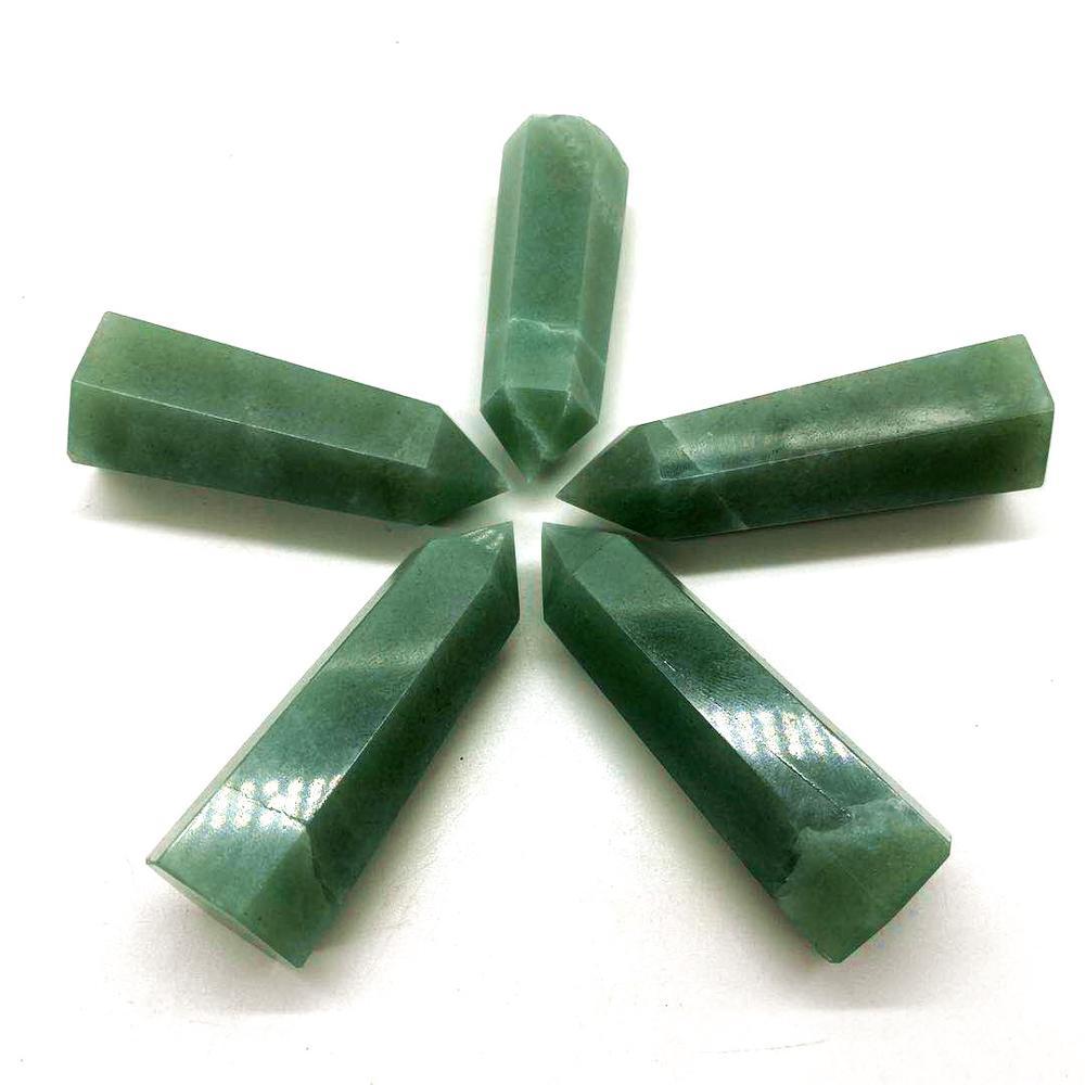 Aventurine points 2-3.5in(5-8.9cm) wholesale crystal -Wholesale Crystals