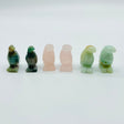Beautiful Mini Bird Carving Rose Quartz Caribbean Calcite Wholesale -Wholesale Crystals