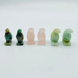 Beautiful Mini Bird Carving Rose Quartz Caribbean Calcite Wholesale -Wholesale Crystals