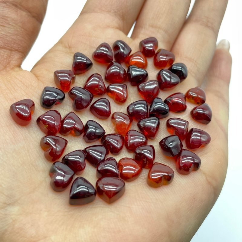 Beautiful Mini Garnet Heart Wholesale - Wholesale Crystals
