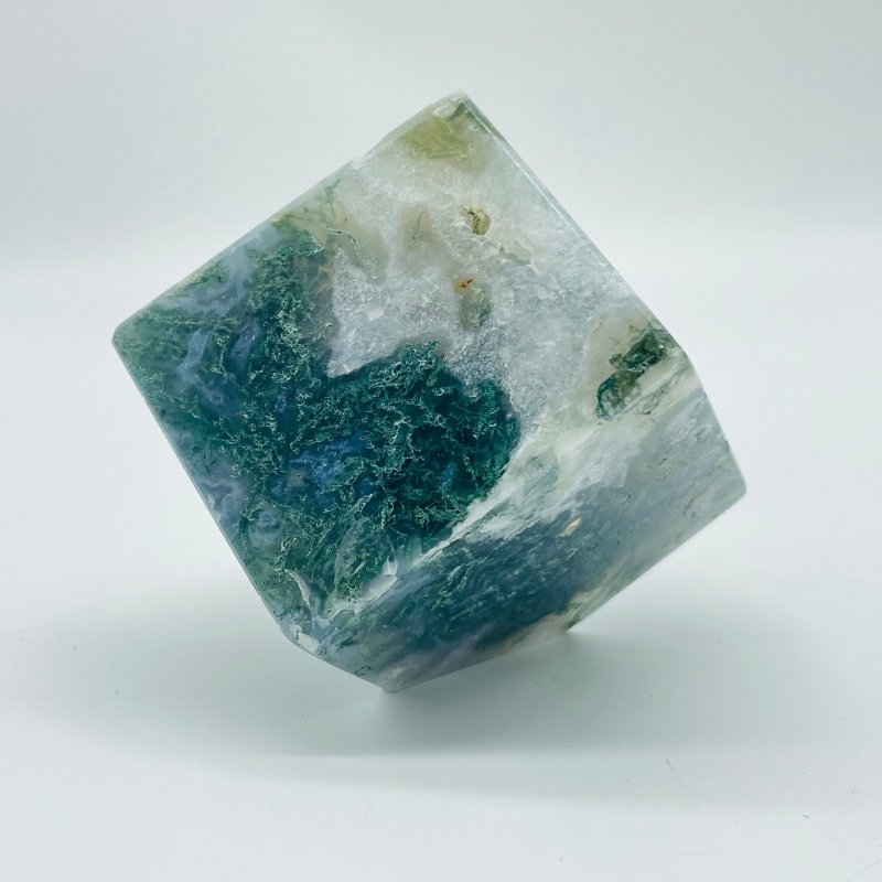 Beautiful Moss Agate Cube Wholesale -Wholesale Crystals