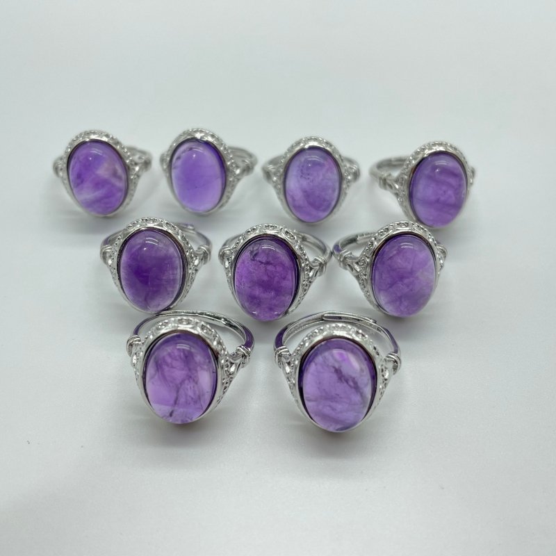 Beautiful Natural Amethyst Ring Wholesale -Wholesale Crystals