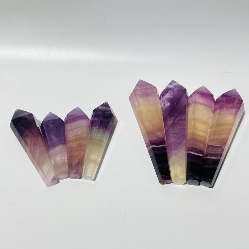 Beautiful Purple Fluorite Point Scepter Magic Wand Wholesale - Wholesale Crystals